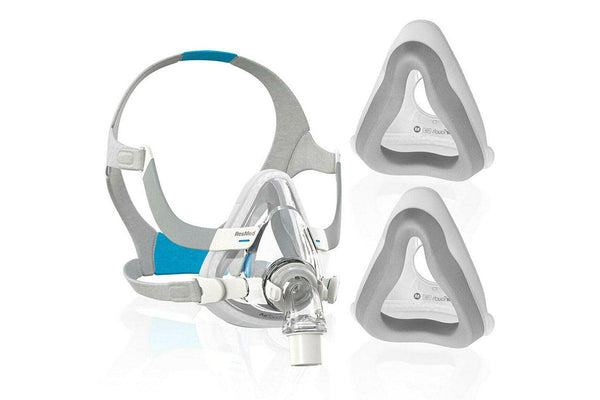 ResMed AirTouch F20 Full Face CPAP Mask Kit (3 Cushions)-Sleep Mate CPAP