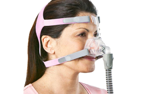 ResMed Mirage FX Nasal CPAP Sleep Apnea Mask For Her with ADJUSTABLE HEADGEAR-Sleep Mate CPAP