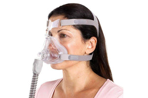 ResMed Quattro Air For Her Full Face CPAP Sleep Apnea Mask - ADJUSTABLE-Sleep Mate CPAP