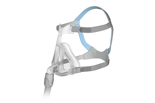 ResMed Quattro Air Full Face CPAP Sleep Apnea Mask with ADJUSTABLE HEADGEAR-Sleep Mate CPAP